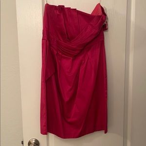 David’s Bridal Bridesmaid Dress in Watermelon